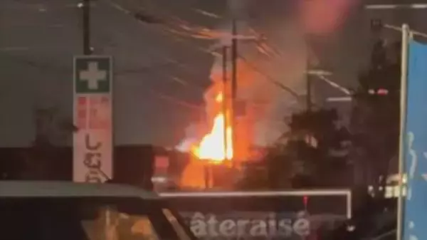 「雷が落ちて2階から火が見える」昨夜 天気急変　落雷で停電や住宅火災　きょうも急な強い雨や落雷に注意　山梨