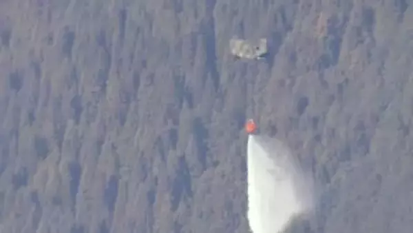 【LIVE画像あり】扇山の山林火災は発生から5日目　延焼広がり消火活動が続くも74haが焼け　火は住宅から50mまでに　鎮圧の目途いまだ立たず　山梨・上野原市