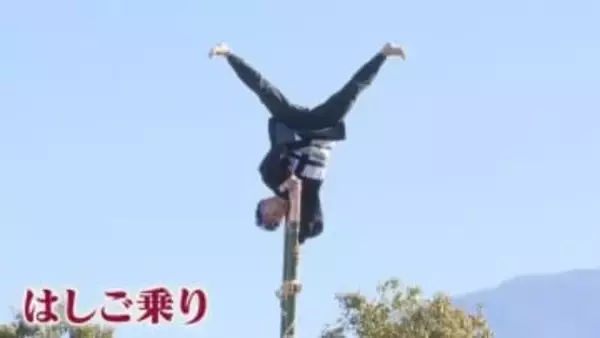 華麗なはしご乗りや一斉放水で地域の安全祈願　新春恒例の消防出初式