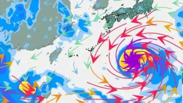 【ダブル台風】台風14号(クジラ)発生　南シナ海でほとんど停滞　台風13号(ドルフィン)は強い勢力で7日に沖縄本島近海に接近か【進路予想・雨と風のシミュレーション】