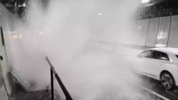 中央道上り線・笹子トンネルで配水管から漏水　配水管はトンネル完成前年の1975年に設置　勝沼ICー大月JCTが2時間半にわたり一時、通行止め　山梨