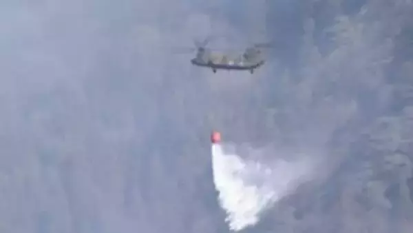 扇山の山林火災　延焼拡大の危険なくなり鎮圧　鎮火に向けて消火活動は継続　これまでに約396ヘクタール焼失　山梨