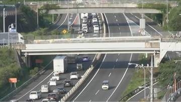 【中央道】上り線の小仏トンネル内に車2台が停止　現場を先頭に上野原IC付近まで渋滞12㎞　【午後5時20分現在】
