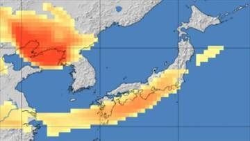 【黄砂情報】きょうから黄砂飛来か　あす11日には九州から関東など広い範囲に　気象庁の「黄砂情報」シミュレーション