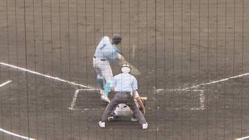 【全国高校野球選手権 山梨大会】　投打で注目の山梨学院・菰田が2ラン　山梨学院が韮崎に5回コールドで勝利
