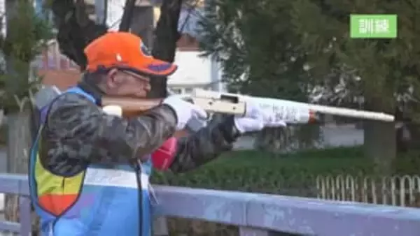 クマが生活圏に侵入を想定　緊急銃猟で初の訓練　県や警察、猟友会などが参加　山梨