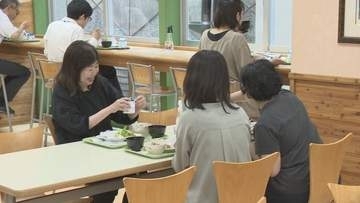 「クリーミーでおいしかった」　今月は“牛乳月間”　県庁の食堂で牛乳を使った特別メニュー提供