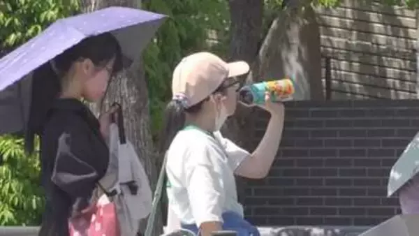 「溶けるような暑さ」　甲府32.5度、勝沼32.3度など　山梨県内は観測７地点で真夏日　9地点で今年の最高気温
