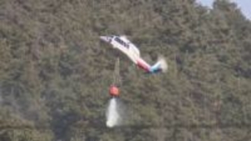 【LIVE画像あり】「夜中、寝れなくて困る」　山林火災　大月市側に延焼が広がる　6日目も鎮圧のめどは立たず　山梨・扇山