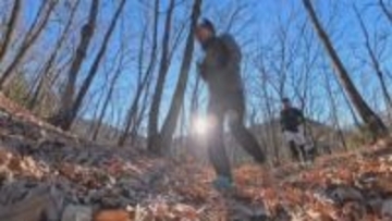 1200年以上の歴史がある古道を走る初詣トレイルランニングレース　御嶽古道　山梨