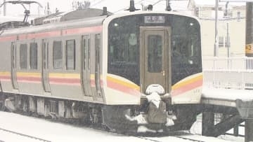 25日も新潟県内は雪の予報：中越地方を中心に複数のJR路線が運転見合わせ予定【新潟・24日午後7時】