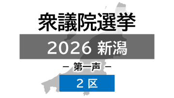 【衆院選｜新潟2区】真冬の選挙戦が幕開け 4人の候補者の第一声【新潟】