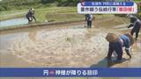 「豊作願う伝統行事「車田植」神様が下りる目印〝円〟描くように苗植える【新潟･佐渡市】」の画像1