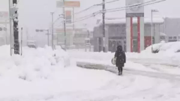 降り続く雪で消雪用地下水の揚水量が増加　新潟県が上越地域に地盤沈下注意報発令【新潟】