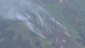 【続報】魚沼市のスキー場跡地  斜面で枯れ草火災  ヘリ投入も延焼続く　長岡市山古志でも「山から煙が…」【新潟】