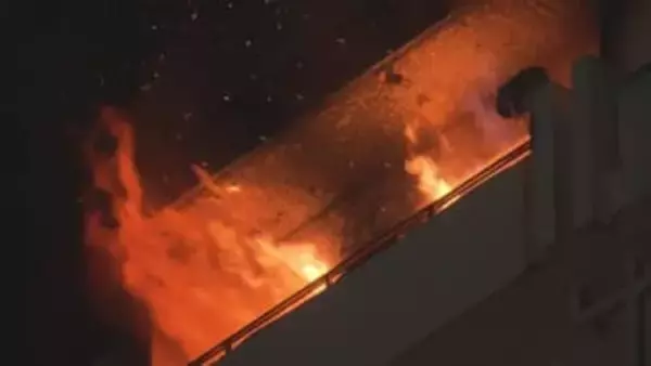 【続報】新潟市中心部の10階建てマンションで火災  火元の住人は逃げて無事  別の部屋の住人1人が救急搬送【新潟】