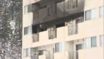 長岡市の市営住宅で火事　６人がけが【新潟】
