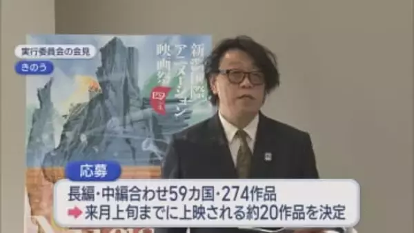 59カ国・274作品がエントリー！来年2月に開催「新潟国際アニメーション映画祭」【新潟】