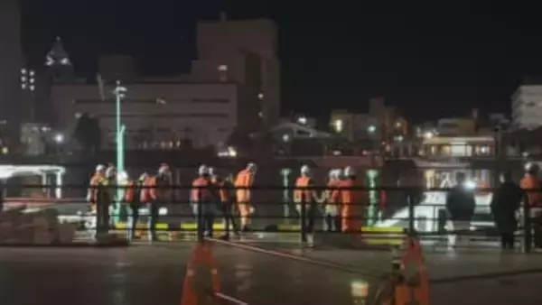 未明の萬代橋　友人と歩いていた栃木県の20代男性が信濃川に転落し死亡【新潟】