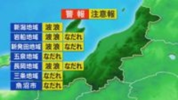 各地で雪が降ったりやんだり 積雪の多い地域はなだれに注意を【これからの天気(1月26日11時40分現在)｜新潟】