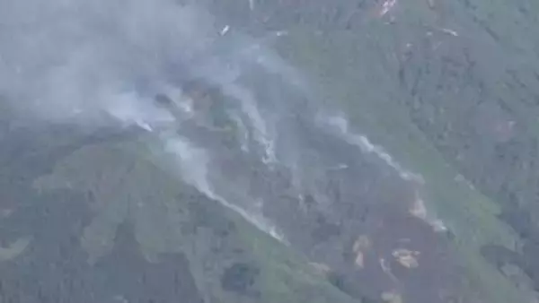 魚沼市の旧スキー場で枯れ草火災　建物1棟全焼　約48時間後に鎮火【新潟】