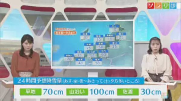 JPCZと同じところで大雪つづく 交通障害に注意・警戒を【気象予報士が解説｜新潟】