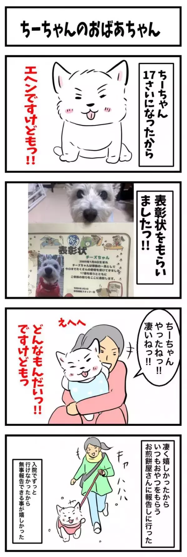 ちーちゃんですけどもっ【第348話】「ちーちゃんのおばあちゃん」