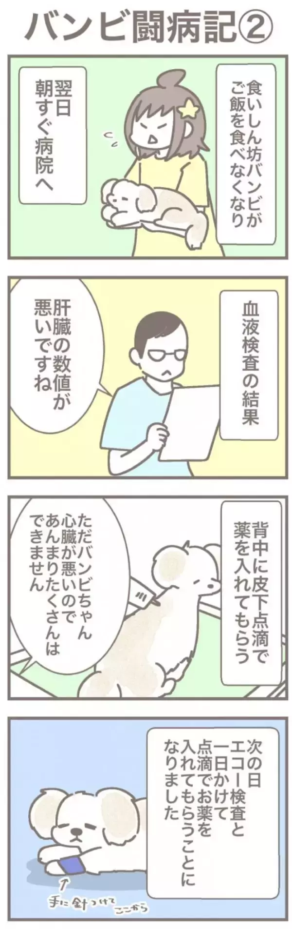 うちの王様にはどうしても抗えない【第370話】「バンビ闘病記②」