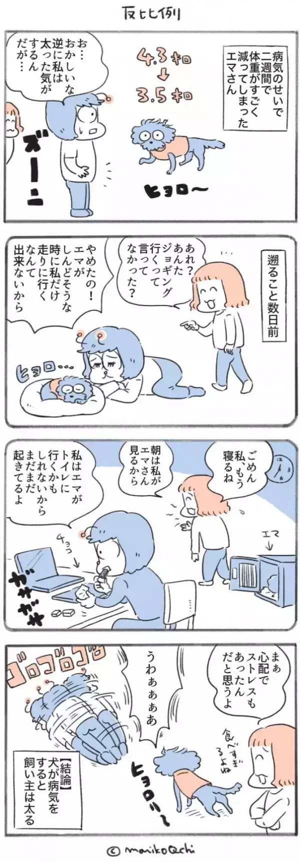 犬と暮らせば【第539話】「反比例」