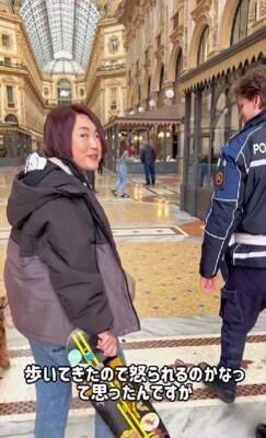 イタリアでスケボーする犬→警官に声を掛けられ『注意される』と思ったら…衝撃的な『まさかのリクエスト』が339万再生「可愛いは世界共通」