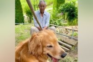 大型犬にイタズラするおじいちゃん→見ていたおばあちゃんが…想像の上をいく『ブチギレ』が13万再生「俺か！？ってなってるｗｗ」「魂の叫び」