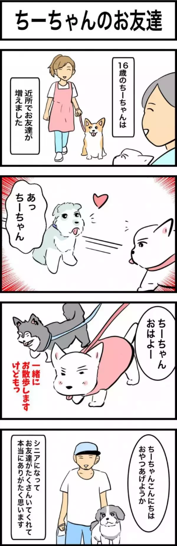 ちーちゃんですけどもっ【第333話】「ちーちゃんのお友達」