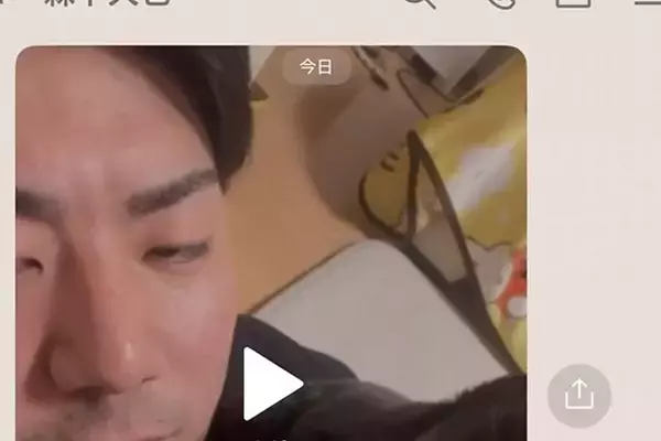 『緊急です』外出中に彼氏からLINE→送られてきた映像を開いたら…想定外だった『まさかの事件』が58万再生「声出たｗ」「ガチで緊急で草」