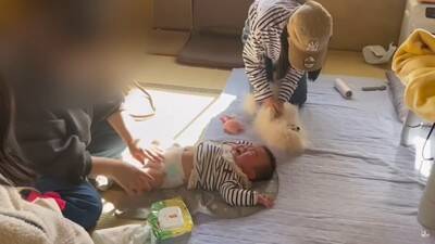 犬と猫が初めて『赤ちゃんの大泣き』を見た結果…2匹による『まさかの反応』が面白いと7万再生「なんだこの生き物は！って顔してるｗ」と爆笑