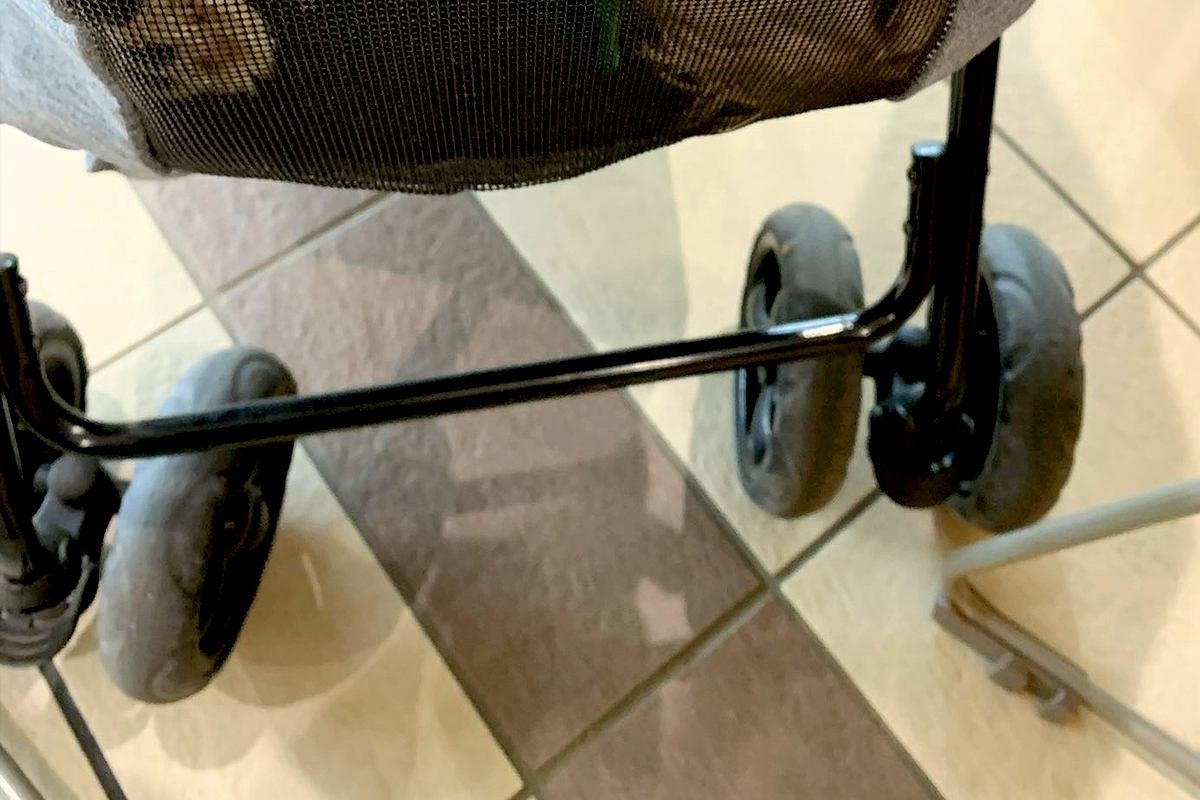 市役所の窓口で、なぜか笑いを堪えている担当者→横にある『犬のカート』を見てみたら…『まさかの光景』に11万いいね「仕事にならないｗｗ」