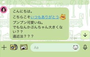 お義母さんに『大型犬が遊ぶ写真』をLINE→届いた返信が…想定外だった『まさかの疑い』に「倍はあって草」「なんて大きいモフモフｗ」の声