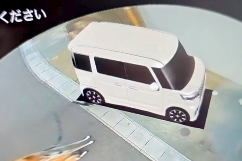 車に搭載されている『3Dカメラ』を確認した結果→なぜか『犬』が映っていて…シュールすぎる『爆笑の光景』が55万再生「リアルタイムで草」