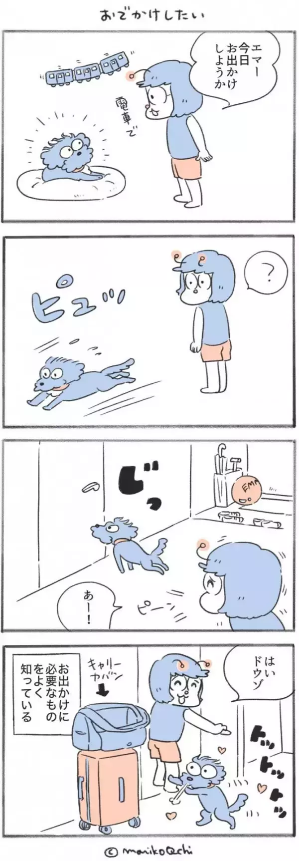 犬と暮らせば【第557話】「おでかけしたい」