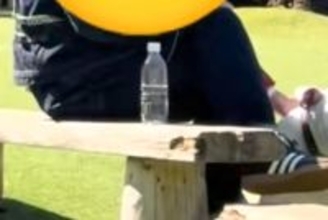 ドッグランで『愛犬の姿が見当たらない』と思い、辺りを見渡したら…『衝撃の光景』が16万再生「お世話になりましたｗｗ」「乗り換えてて草」