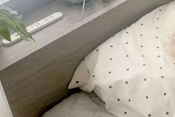 朝、トイレをしてベッドに戻ろうとした結果→寝ることができなくなっていて…まさかの光景に1万いいね「顔ｗｗ」「早いもの勝ち」「隣で寝たい」