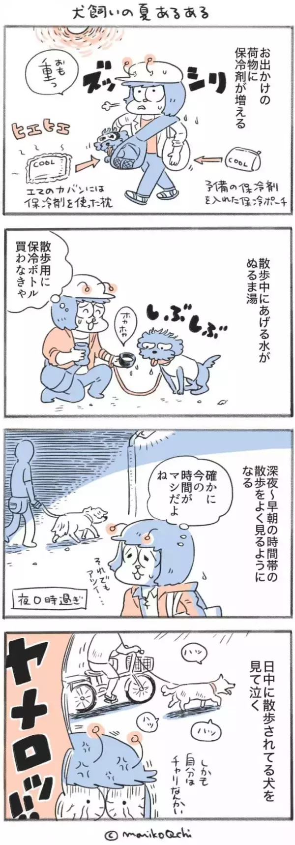 犬と暮らせば【第551話】「犬飼いの夏あるある」