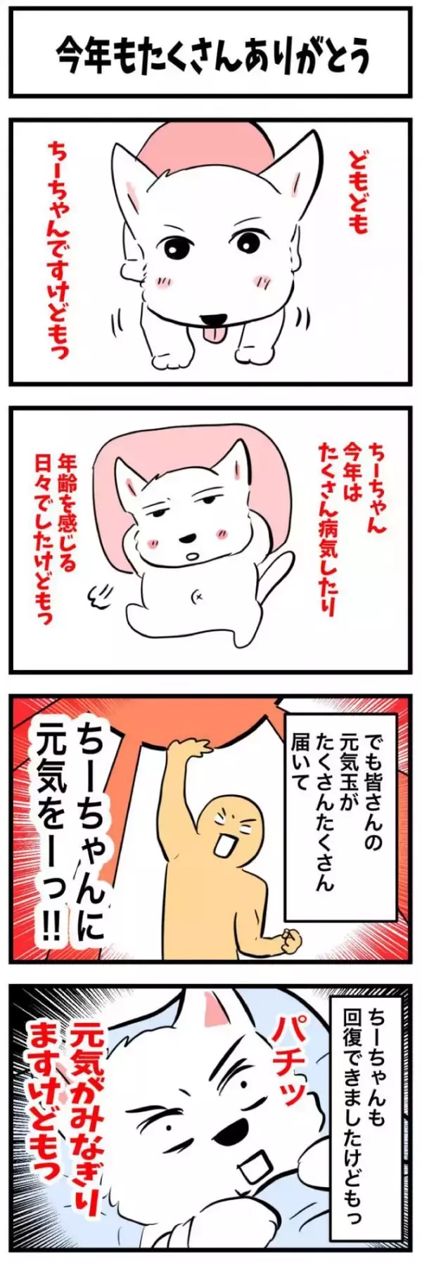 ちーちゃんですけどもっ【第341話】「今年もありがとう」