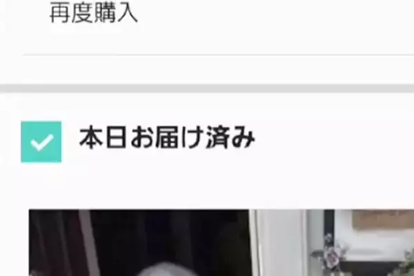 Amazonから荷物が届いたので『配達完了通知』を確認したら…荷物と一緒に撮影された『まさかの光景』が9万再生「癒される」「お茶目ｗ」