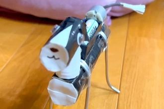 娘が夏休みの宿題で作った『犬のロボット』→電源を入れると、本物の犬が…まさかの『ドン引き』に11万いいね「恐れてて草」「思ったより凄いｗ」