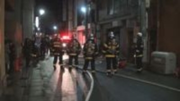 JR山形駅前の繁華街の飲食店で火事 「台所のコンロ付近から煙」 周辺の飲食店従業員が消火し延焼やけが人なし