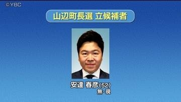 山辺町長選告示・再選目指す現職が第一声、無投票か（山形県）