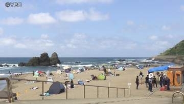 家族で海水浴に来ていた70代の男性が溺れ死亡　山形県鶴岡市の小波渡海水浴場