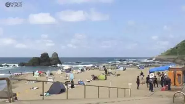 家族で海水浴に来ていた70代の男性が溺れ死亡　山形県鶴岡市の小波渡海水浴場