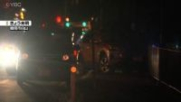 前の車を追い越そうとした際に衝突　前の車を運転していた男性が意識不明　山形県鶴岡市