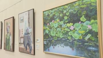日展入選の山形県内作家23人の作品が集結 山形美術館で日展山形会展開幕 チャリティー企画も実施